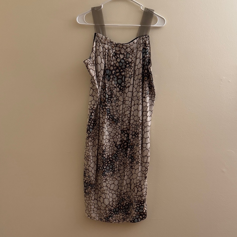 ROZAE NICHOLS Print Silk Dress